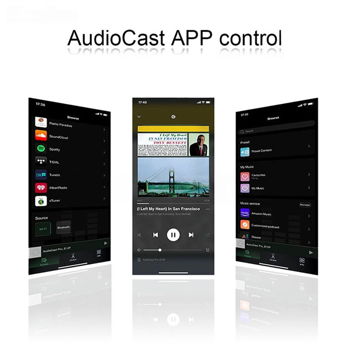 Audio Music Box - Audiocast Pro M20 Wireless WiFi Audio