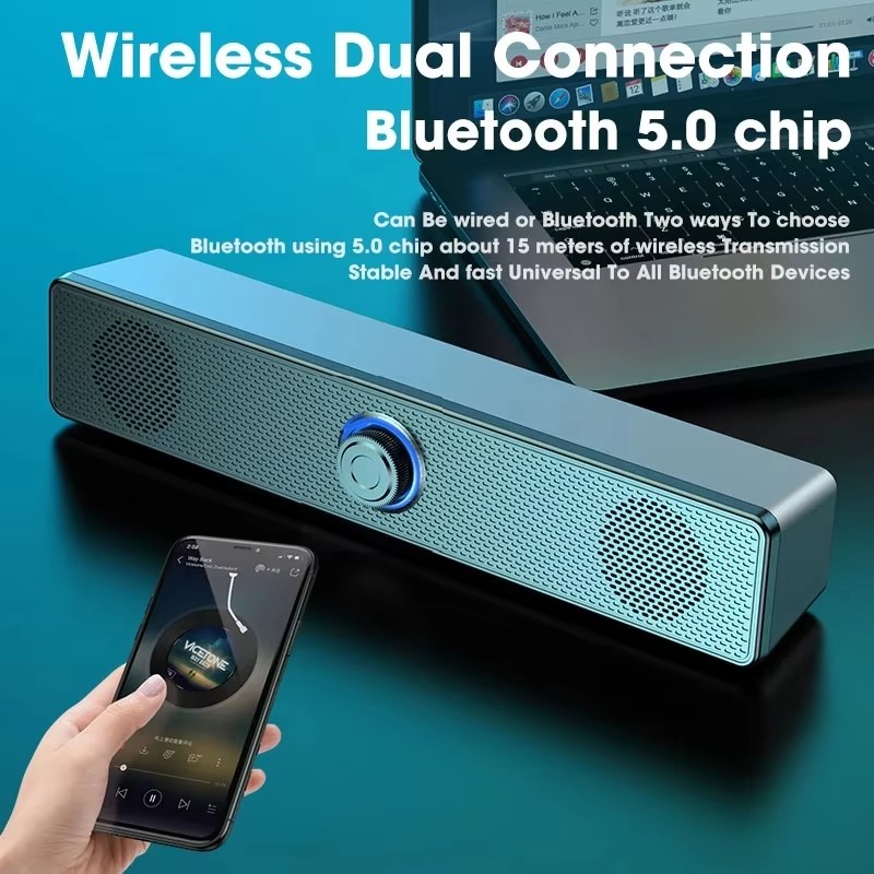 Audio Music Box - Music Soundbar Computer Caixa De Som