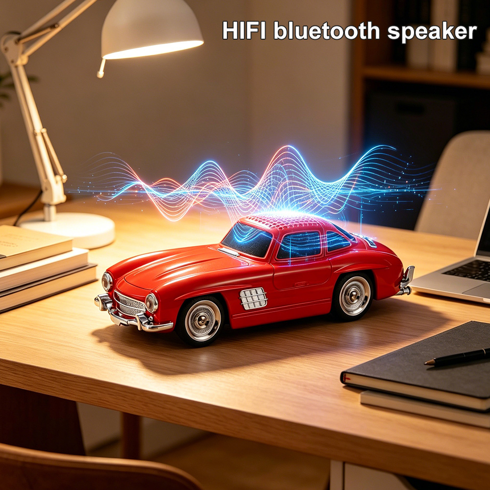 Apple Music Audio Quality - WS300SL Retro Wireless Bluetooth Speaker Rechargeable