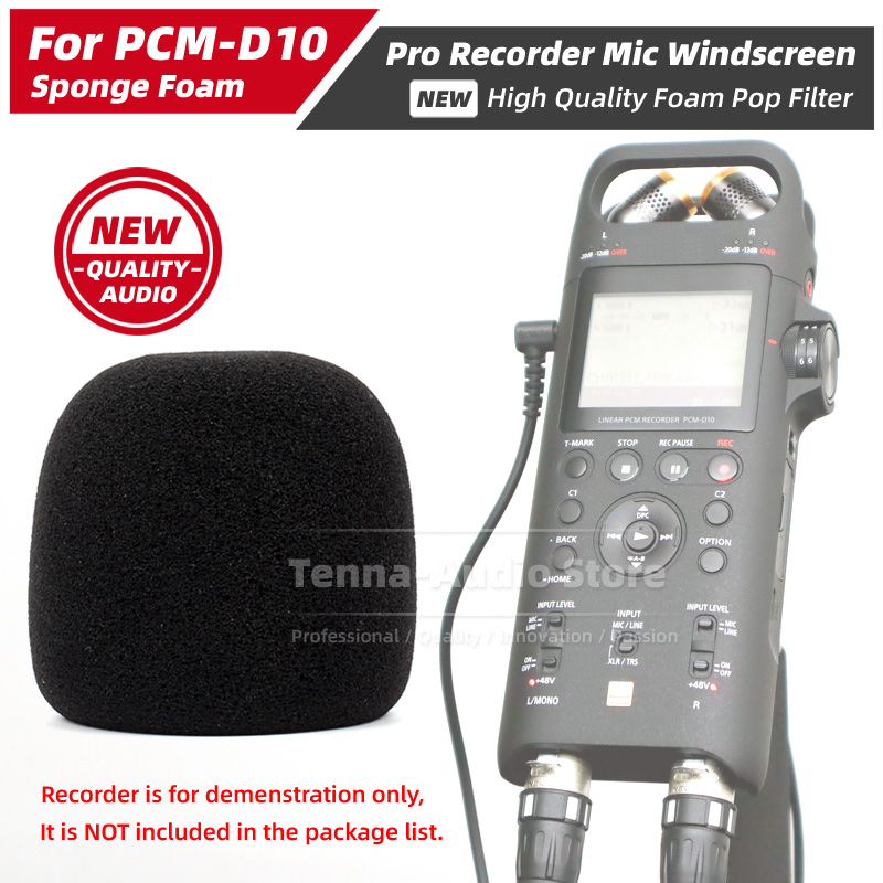 Recording Pop Filter - Replacement For SONY PCM D10 PCM-D10