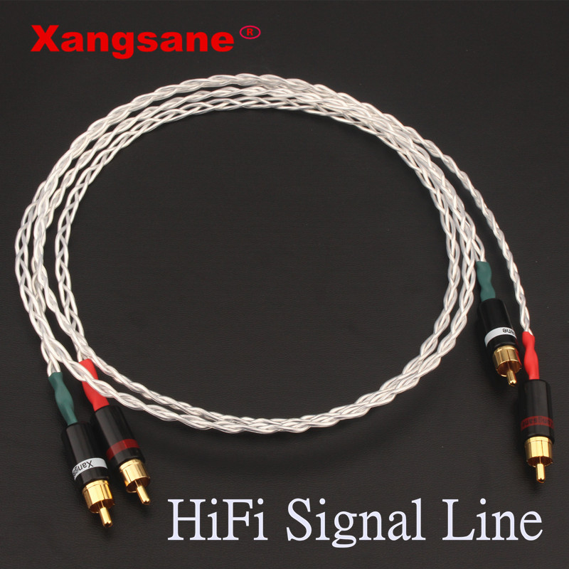 Audio Music Box - Xangsane 6N OCC Bạc Cáp Rca
