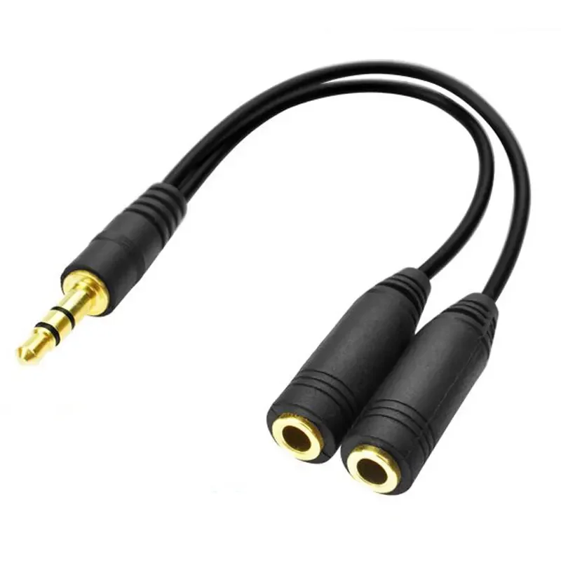 Audio Music Box - Headphone Splitter, 3.5mm Extension Cable Audio