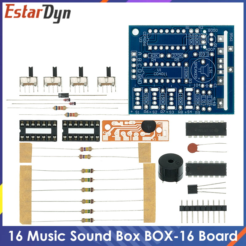 Audio Music Box - 16 Music Sound Box BOX-16 Board