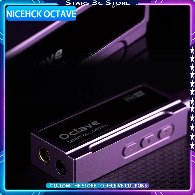 Audio Music Grading - NICEHCK Octave Portable DAC ES9039Q2M DAC