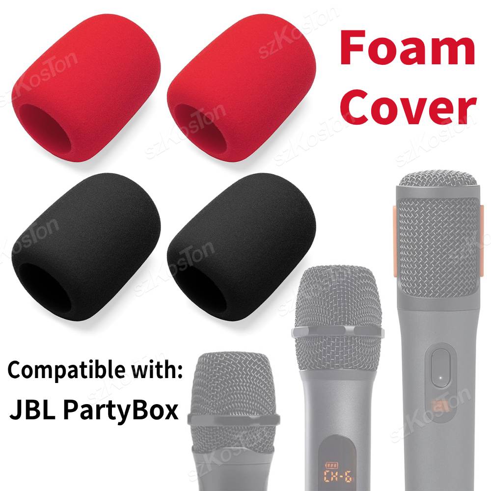 Recording Pop Filter - 2-Pack Mic Foam Cover Compatible with