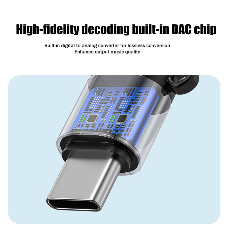 Type C to 3.5mm Jack DAC Decod - đánh giá và giá Audio Music Online