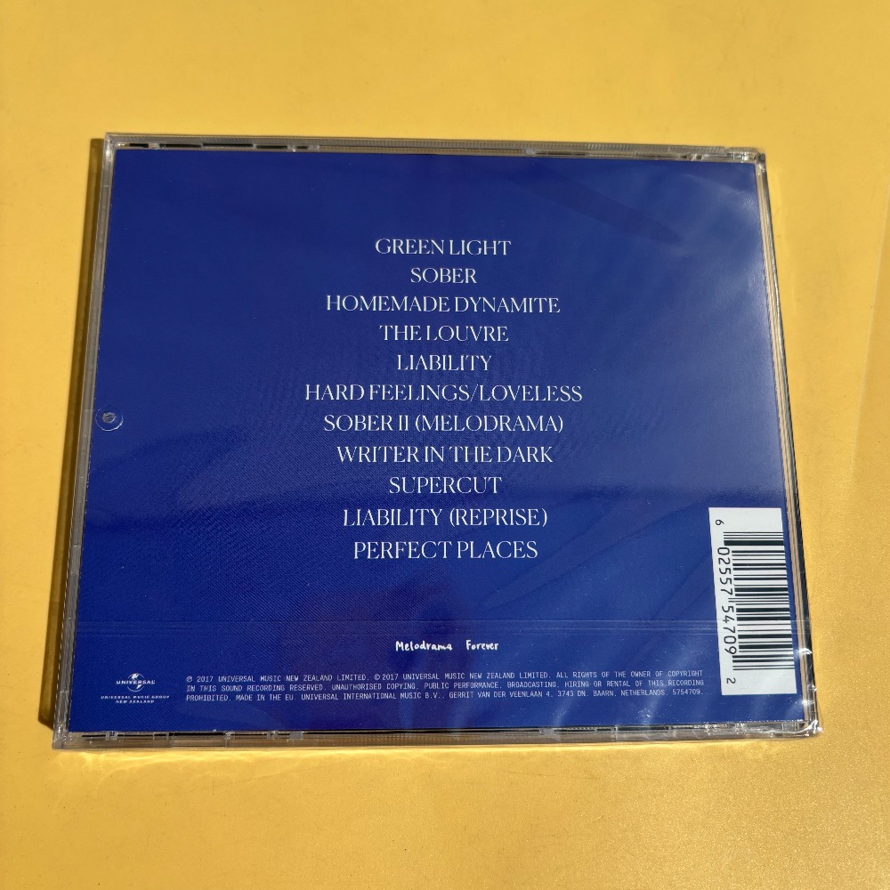 CD 'Melodrama' Lorde Pop Elect - đánh giá và giá Audio Music Edit