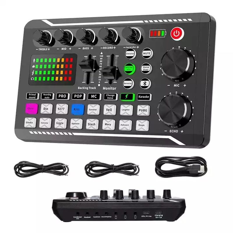 F998 Live Sound Card Audio Tun - đánh giá và giá Audio Music Tiktok