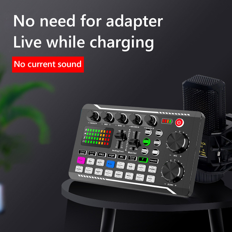 F998 Live Sound Card Audio Tun - đánh giá và giá Audio Music Tiktok