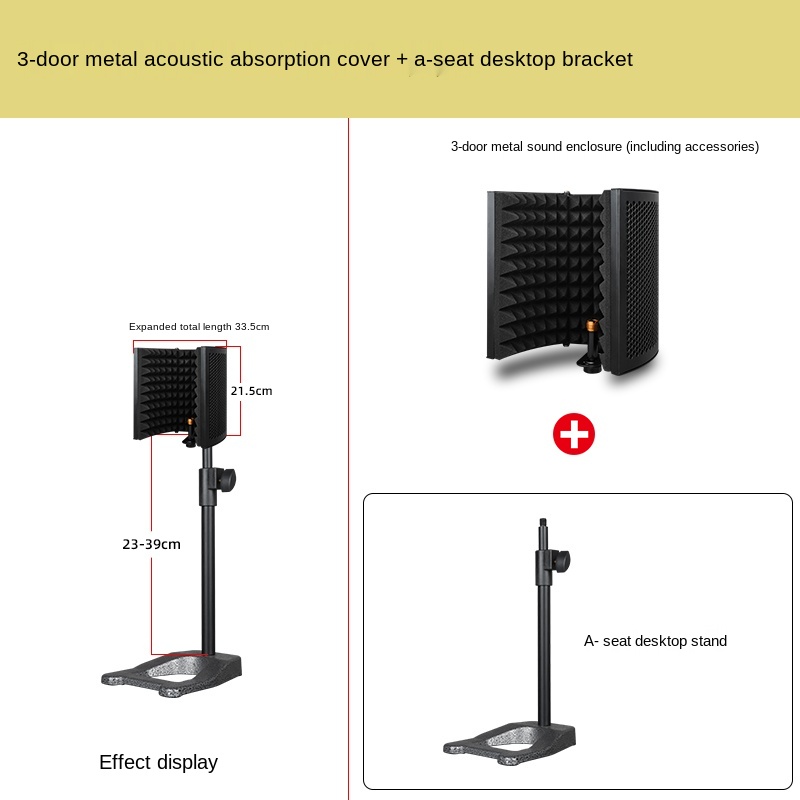 Adjustable Microphone Isolatio - đánh giá và giá Recording Pop Filter