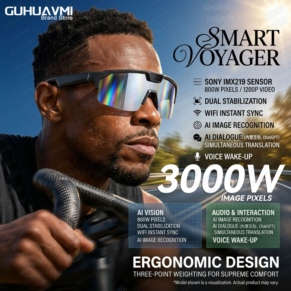 Photochromic Smart Glasses 120 - đánh giá và giá Audio Music Arabic