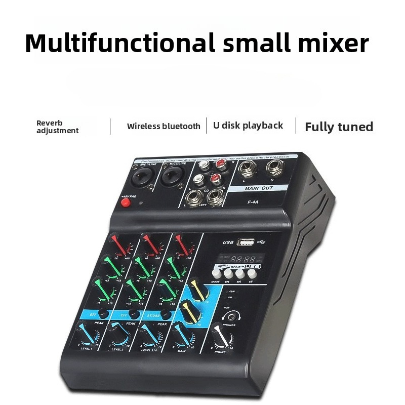 Professional 4-Channel Sound M - đánh giá và giá Audio Mixer 4 Channel