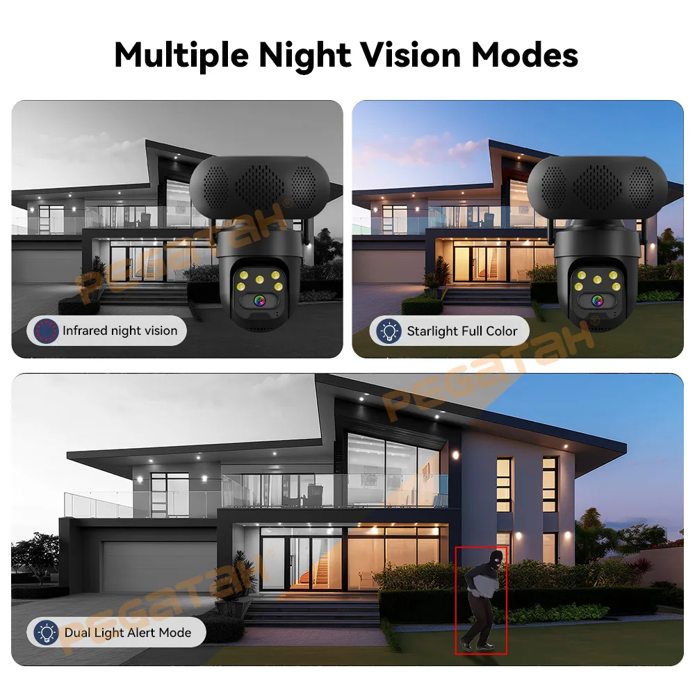 5MP IP Camera Outdoor 2.4G WiF - đánh giá và giá Audio Music Track