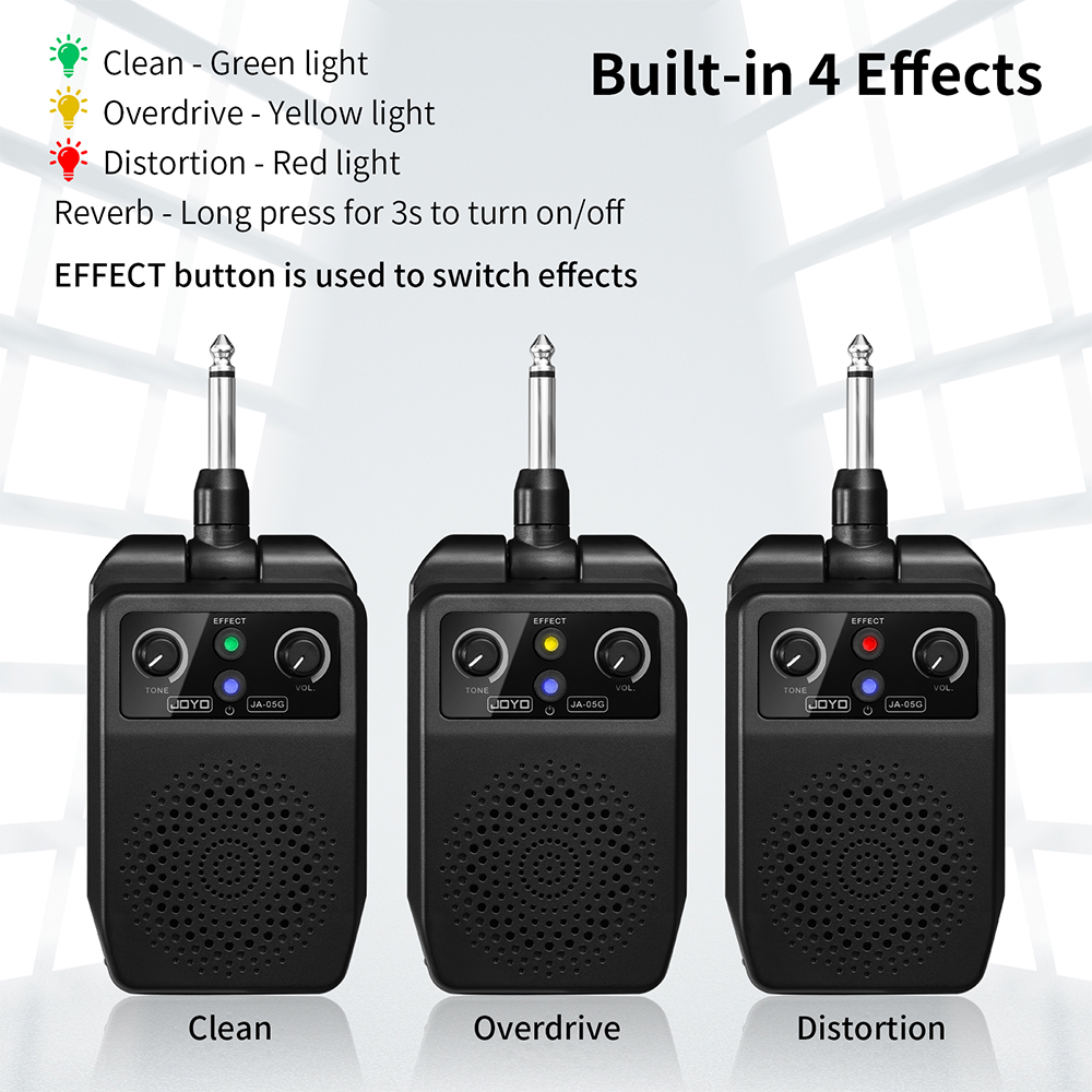 JOYO JA-05G Guitar Plug Amplif - đánh giá và giá Portable Amplifier Mini