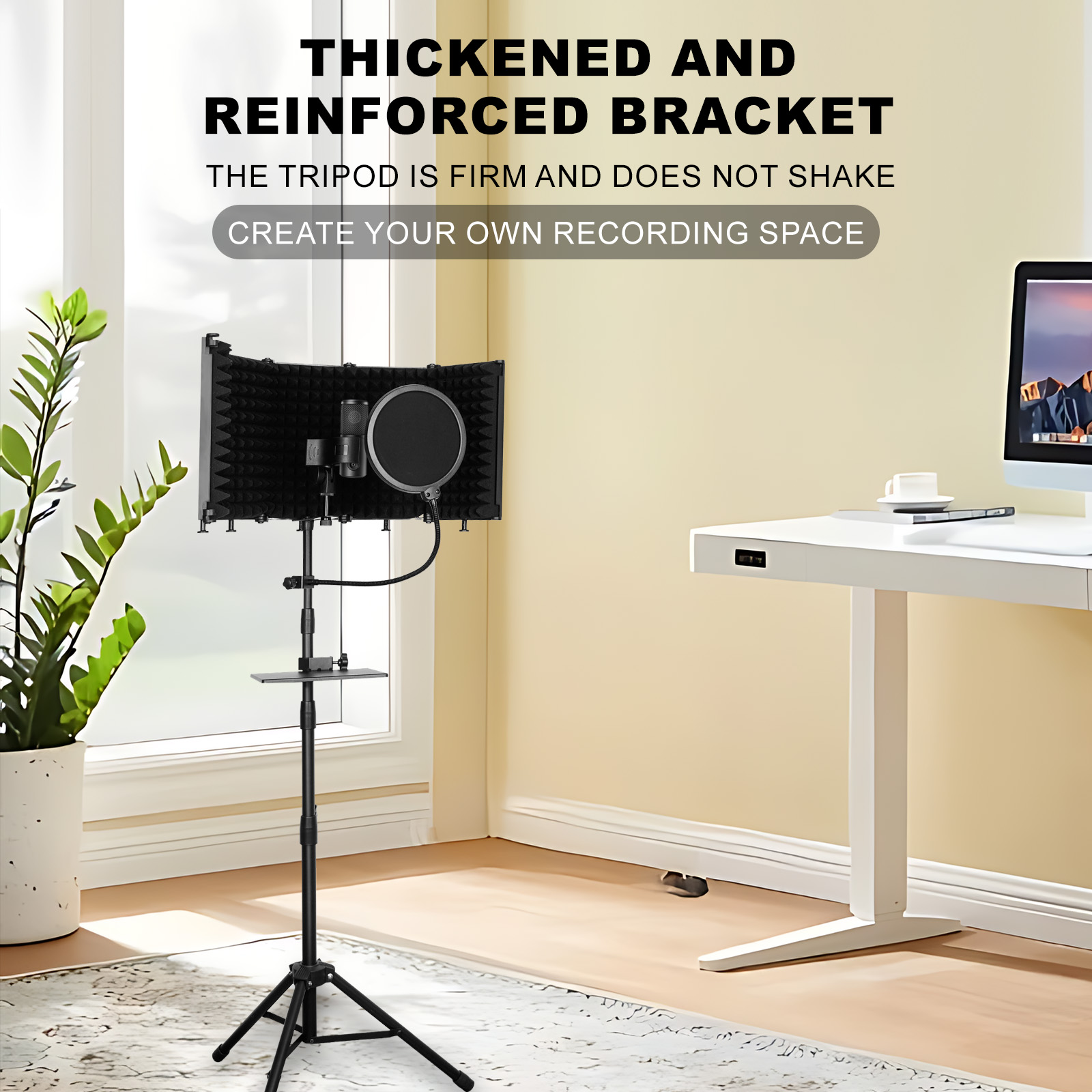 Studio Microphone Isolation Bo - đánh giá và giá Recording Pop Filter