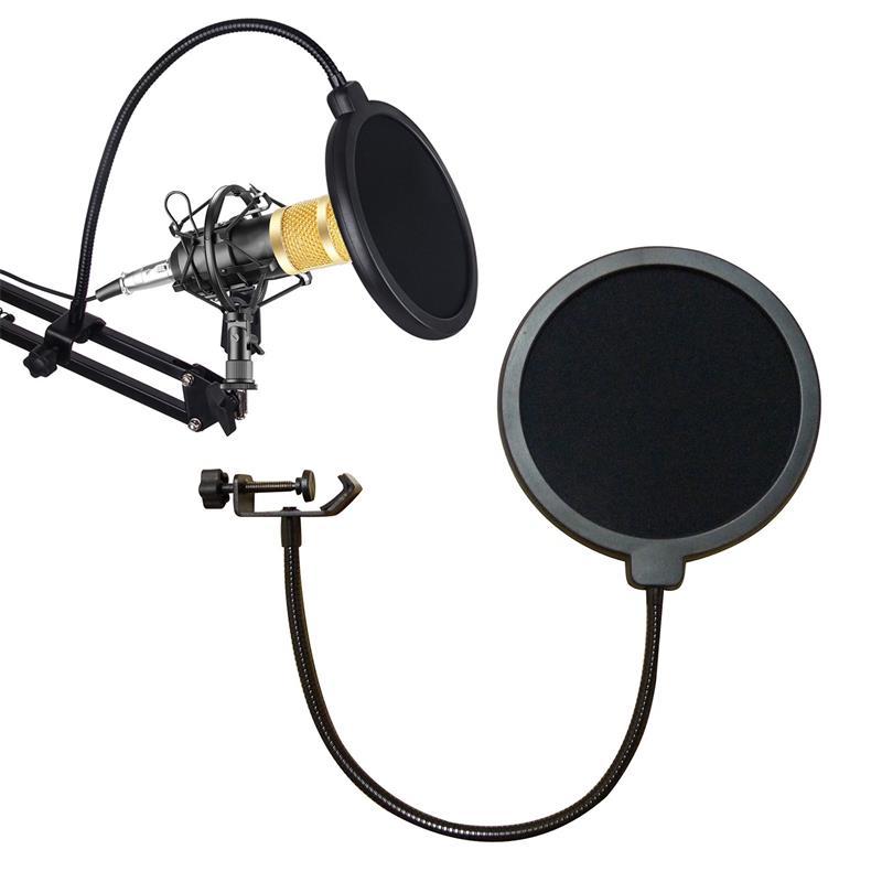 Bền 2 Lớp Kính Chắn Gió Phòng  - đánh giá và giá Recording Pop Filter