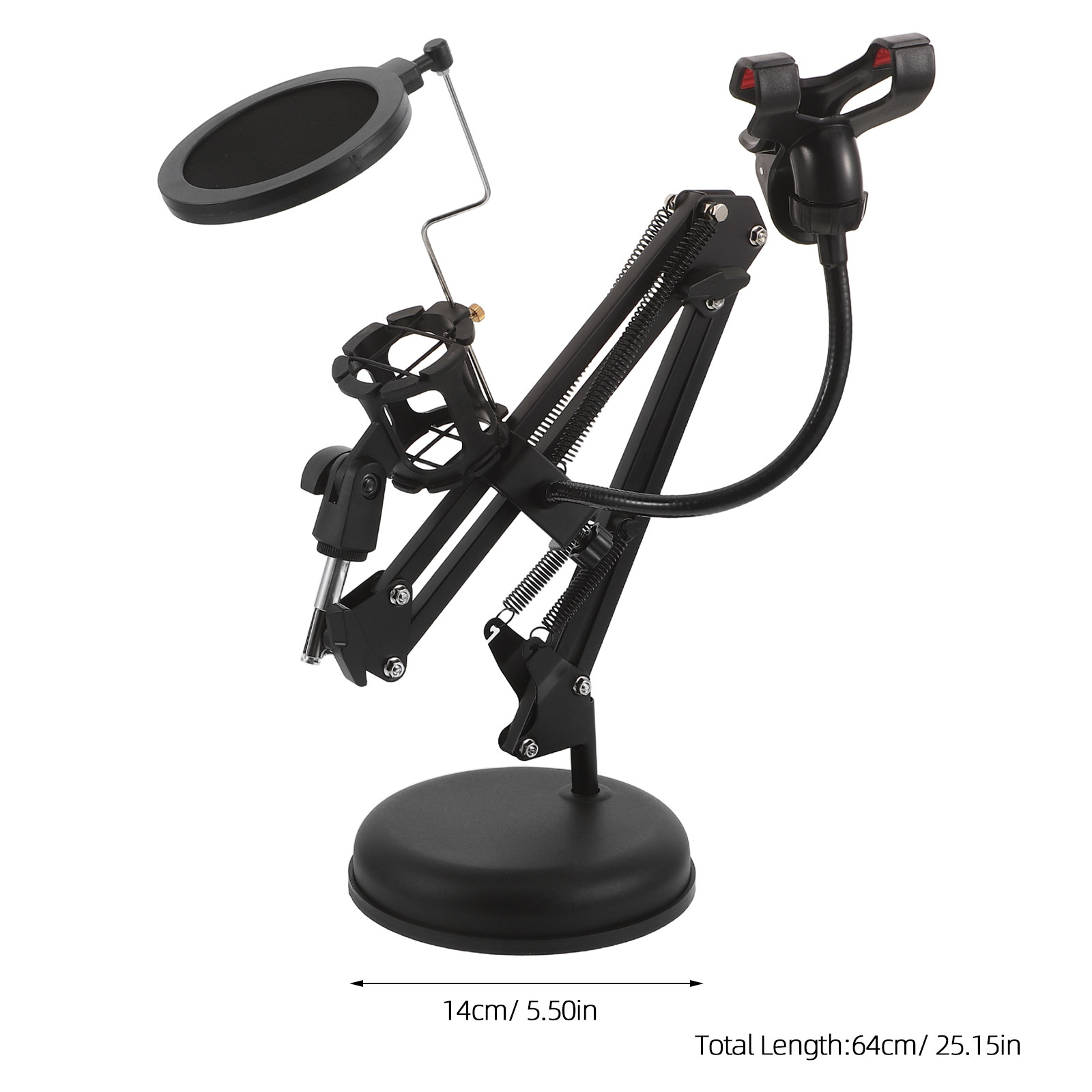 Adjustable Desktop Microphone  - đánh giá và giá Recording Pop Filter