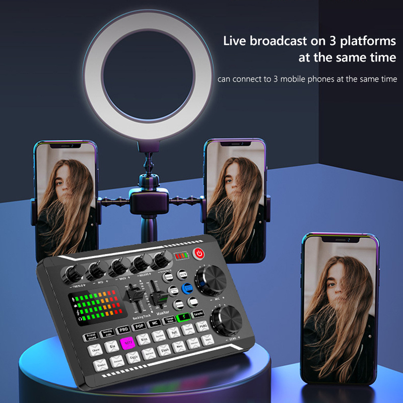 F998 Live Sound Card Audio DJ  - đánh giá và giá Audio Music Tiktok