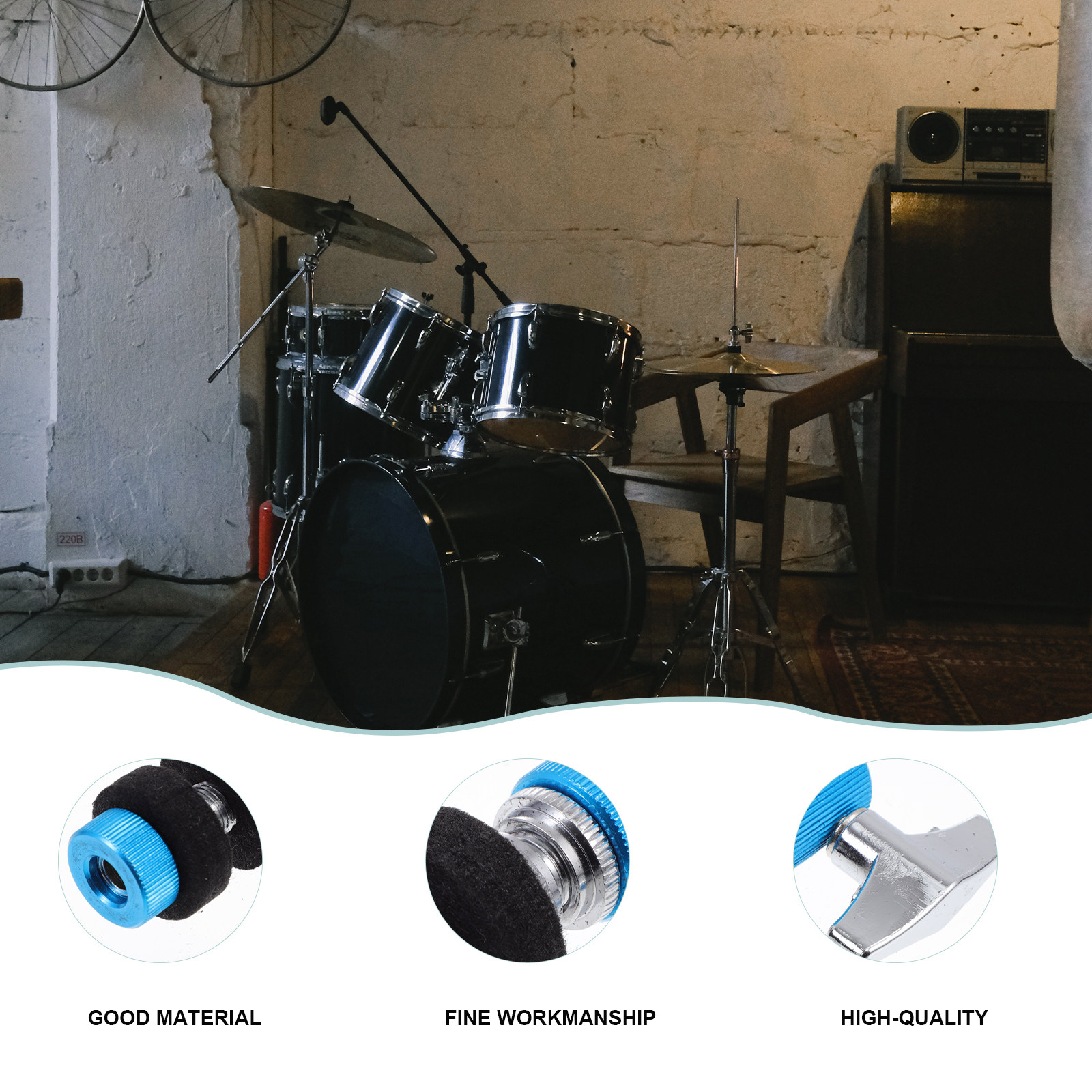 1Pcs Hi-Hat Clutch Professiona - đánh giá và giá Cymbal Hi Hat