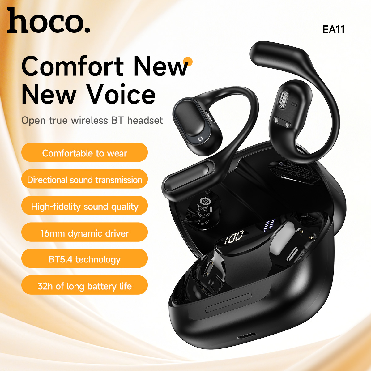HOCO Open-Ear Wireless Bluetoo - đánh giá và giá Audio Music Box