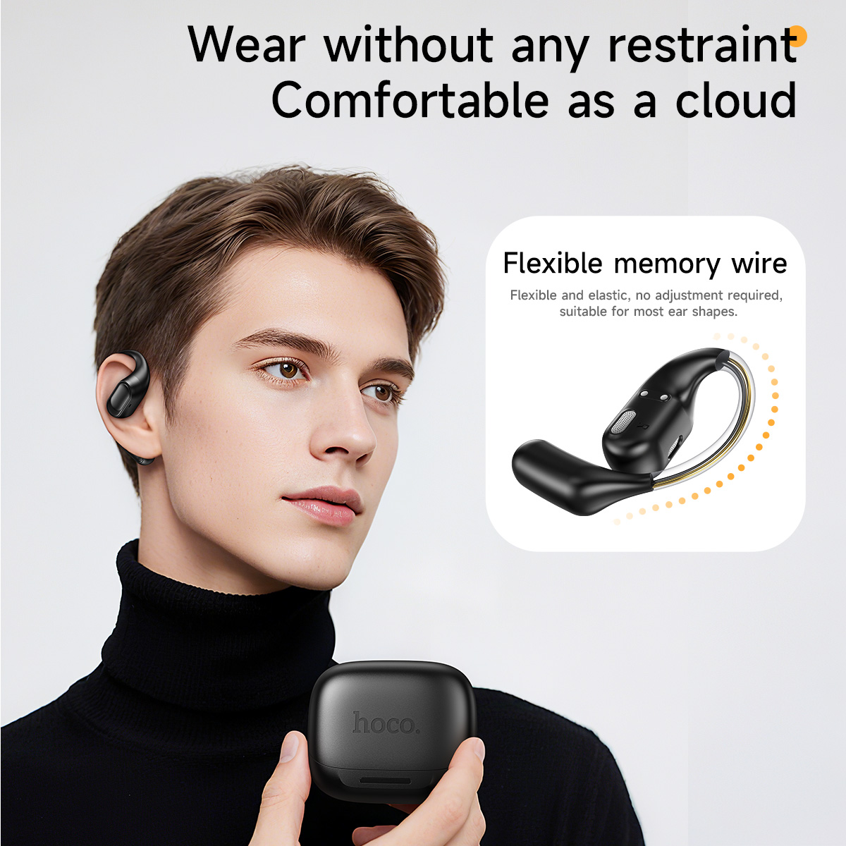 HOCO Open-Ear Wireless Bluetoo - đánh giá và giá Audio Music Box