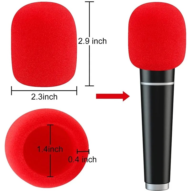 Microphone Windscreen Foam Cov - đánh giá và giá Recording Pop Filter