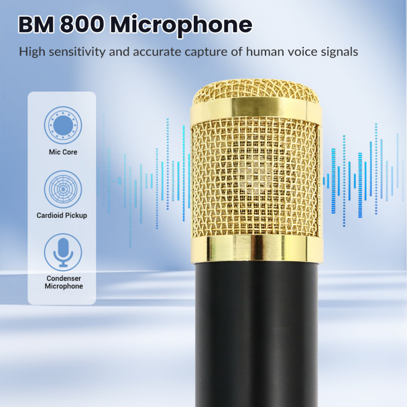 BM800 Condenser Microphone Pod - đánh giá và giá Audio Music Grading