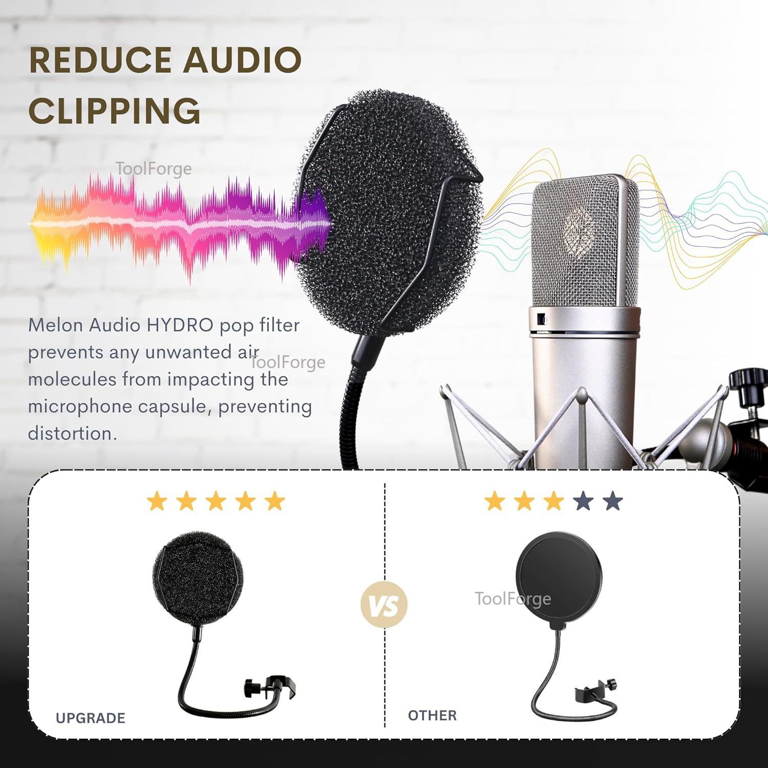 High-Quality Metal Pop Filter  - đánh giá và giá Recording Pop Filter