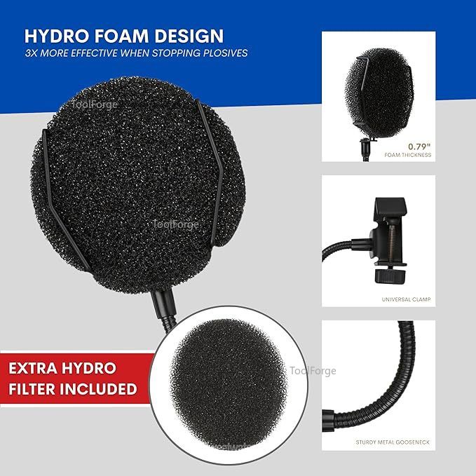 High-Quality Metal Pop Filter  - đánh giá và giá Recording Pop Filter