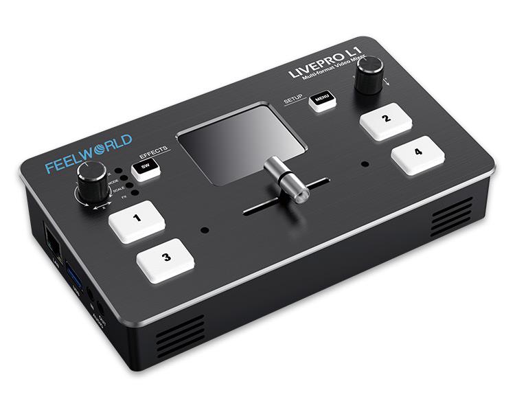 FEELWORLD LIVEPRO L1  4xHDMI I - đánh giá và giá Audio Mixer 4 Channel