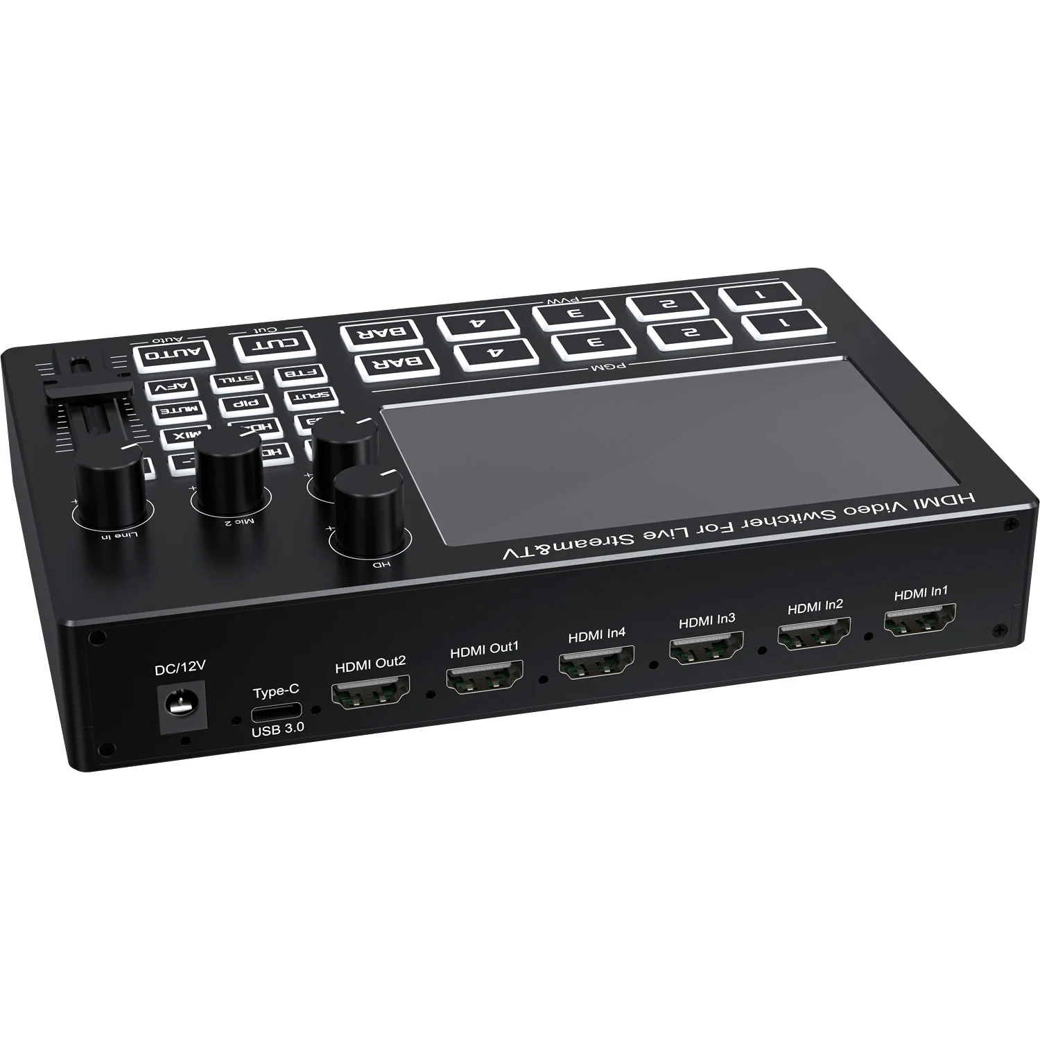 1080P 4 Channel HDMI Live Stre - đánh giá và giá Audio Mixer 4 Channel