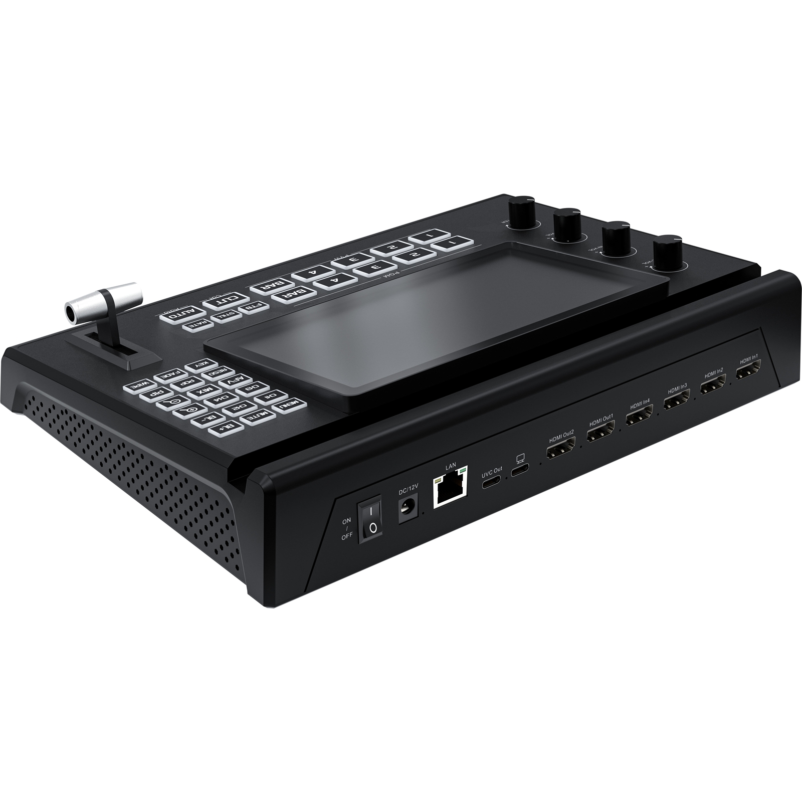USB3.0 4K 4 Port HDMI Video Mi - đánh giá và giá Audio Mixer 4 Channel
